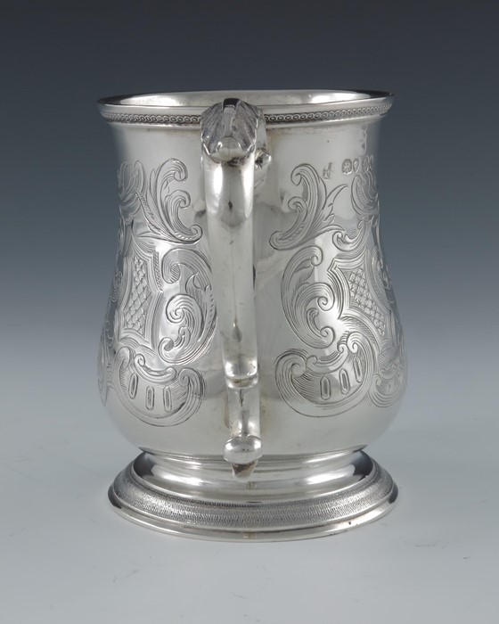 A Victorian silver Christening mug, Joseph and Albert Savory, London 1839 - Image 4 of 6