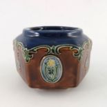 Bourne Denby for Alfred Dunhill, a Lobby tobacco jar and lid, circa 1925