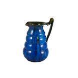 Bourne Denby, an electric blue Danesby Ware Tansley jug