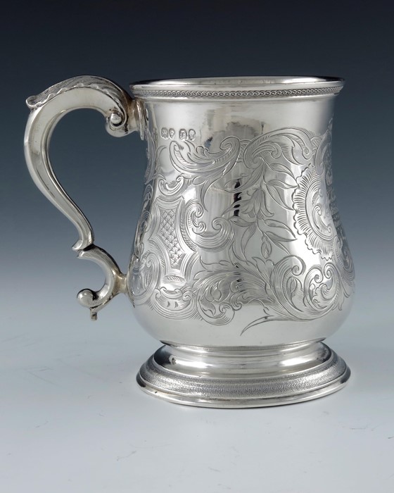 A Victorian silver Christening mug, Joseph and Albert Savory, London 1839 - Image 3 of 6