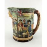 Charles Noke and H Fenton for Royal Doulton, Captain Phillip jug, a limited edition jug