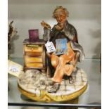 Capo di monte figure by Milio 'The Coin Collector'