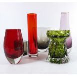 A collection of Modernist glass