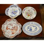 19th Century Old Hall Earthenware Co Ltd oval sauc