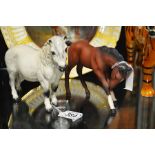 A Royal Doulton Shetland Pony, 13cm high, and a Ma