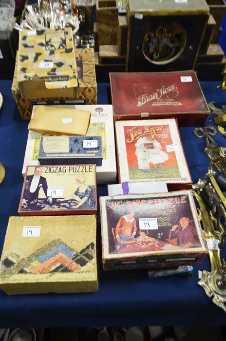 Vintage wooden jigsaws and a Wentworth 'Whimsy Pie - Image 2 of 2