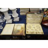 A Royal Worcester presentation case for a six piec