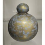 A Royal Worcester scent bottle and stopper, globe