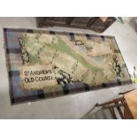 Golfing Memorabilia,, St Andrew's Old Course rug, Made