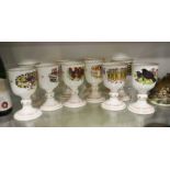 Royal Doulton, set of eleven limited edition chalices