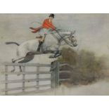 AFter Cecil Aldin, a set of four prints, 'Hunting