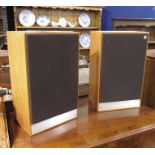 A Pair of Mordant-Short Pageant Series 2 speakers, A JVC L-F41 turntable