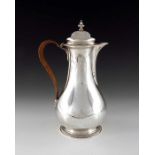 A George III silver jug, Thomas Heming, London 1765