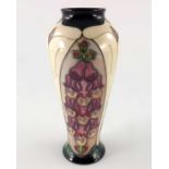 Rachel Bishop for Moorcroft, a Foxglove vase