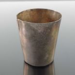 A George III provincial silver beaker, George Ashforth and Co., Sheffield 1794