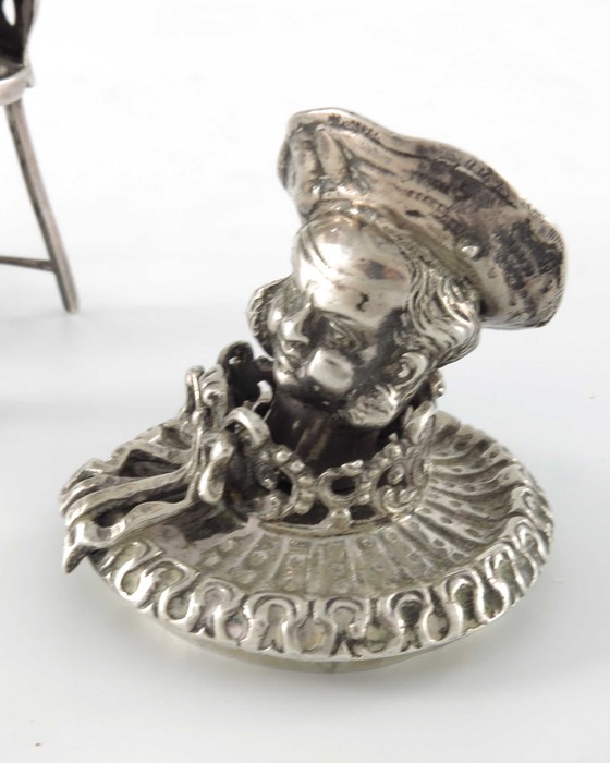 An early 20th century Dutch silver novelty tea caddy, Berthold Muller - Image 5 of 8