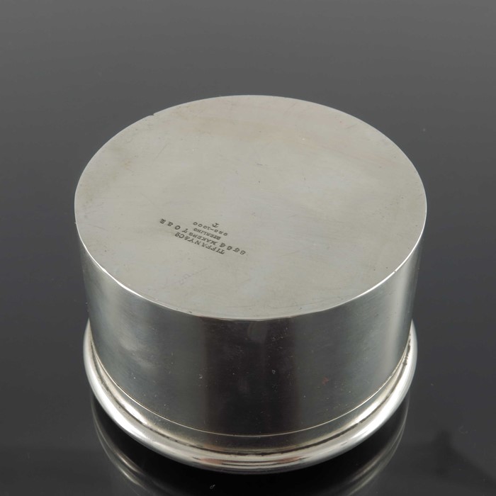 Tiffany and Co., a silver and enamelled box, circa 1950 - Image 3 of 3