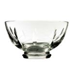 Clyne Farquharson for John Walsh Walsh, a set of Kendal cut glass bowls