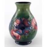 Walter Moorcroft, an Anemone vase