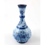 William Moorcroft for James MacIntyre, a Florian Cornflower vase