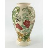 Rachel Bishop for Moorcroft, a Golden Lily vase
