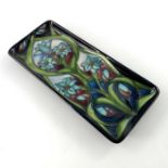 Sian Leeper for Moorcroft, a Cleopatra rectangular dish