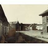 Gibson and Sons, Penzance, an original black and white photograph of Hugh Town Town Hall, Scilly