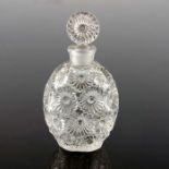 Rene Lalique for Worth, a Rose glass perfume bottle