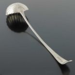 A George III silver ladle, Duncan Urquhart and Naphtali Hart, London 1792