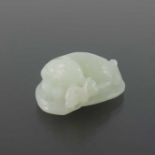 A Chinese jade carving