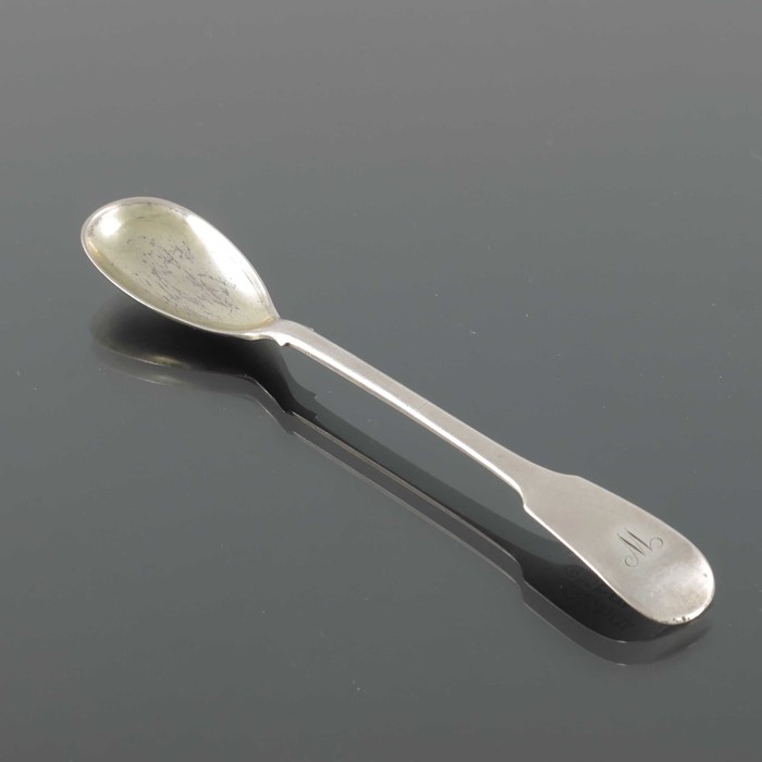 A George III Scottish Provincial silver mustard spoon, Alexander Cameron, Dundee - Image 2 of 3