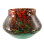 A Monart glass vase