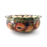 William Moorcroft for James MacIntyre, a Pomegranate on ochre bowl