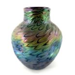 Loetz, a Secessionist iridescent glass vase, PG 7734