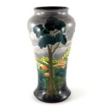 Walter Moorcroft, a very large After the Storm limited edition vase