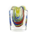 Alfredo Barbini for Cenedese, a Murano art glass vase