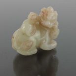 A Chinese jade carving