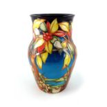 Emma Bossons for Moorcroft, an Aquitaine limited edition vase