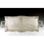 A Gallia silver plated tray, Christofle, Paris circa 1900