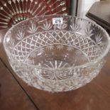 Polish cut glass bowl.