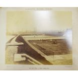 Lambeth Water Works, a series of sepia photographs