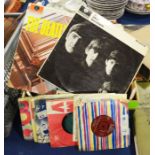 A Selection of Vinyl records to include, With the
