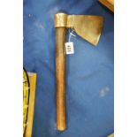 A fireman's hand axe.