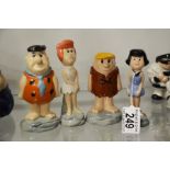 Wade Limited Edition figures, Fred Flintstone, Bar