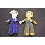 Norah Wellings Jollyboy sailor dolls, RMS Majestic