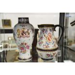 Two Samson armorial vessels in the Chinese style in