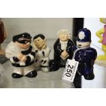 Wade 'Justice' set, comprising, Burglar, Policeman