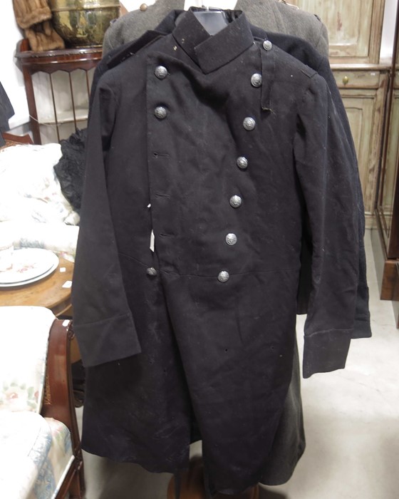 A grey military wool overcoat, and two military ja - Image 3 of 3