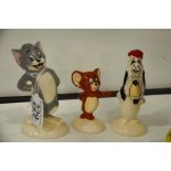 Three Beswick Tom & Jerry figures, to include Tom,