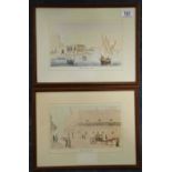 A group of five prints of the River Tweed, Heliogr